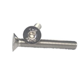 Metric Flat Head Socket Cap Screw - Stainless Steel