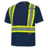 Pioneer Hi-Viz BIRDSEYE Polyester Safety T-Shirt