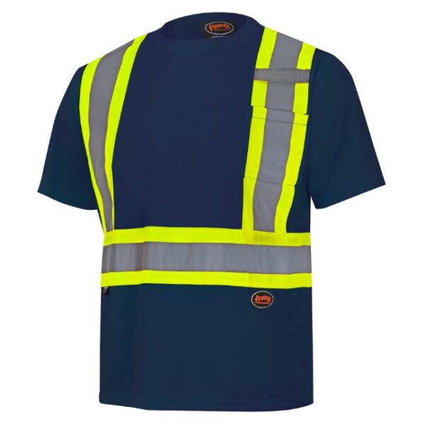 Pioneer Hi-Viz BIRDSEYE Polyester Safety T-Shirt