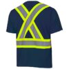 Pioneer Hi-Viz BIRDSEYE Polyester Safety T-Shirt