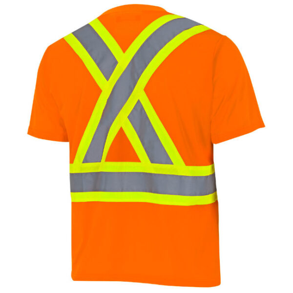 Pioneer Hi-Viz BIRDSEYE Polyester Safety T-Shirt