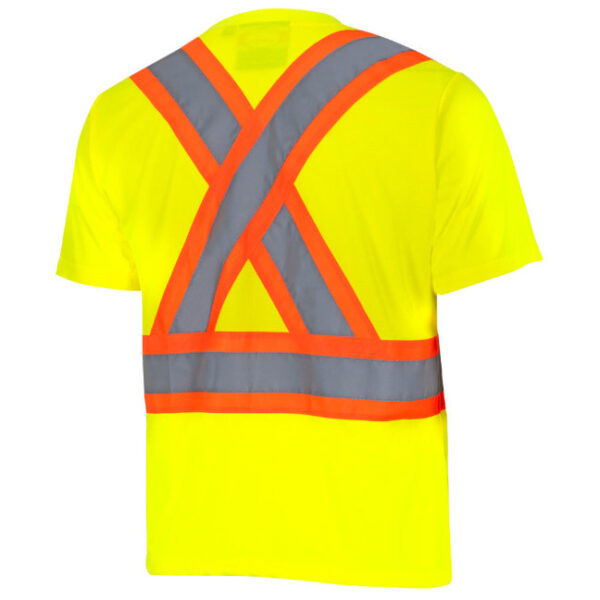 Pioneer Hi-Viz BIRDSEYE Polyester Safety T-Shirt