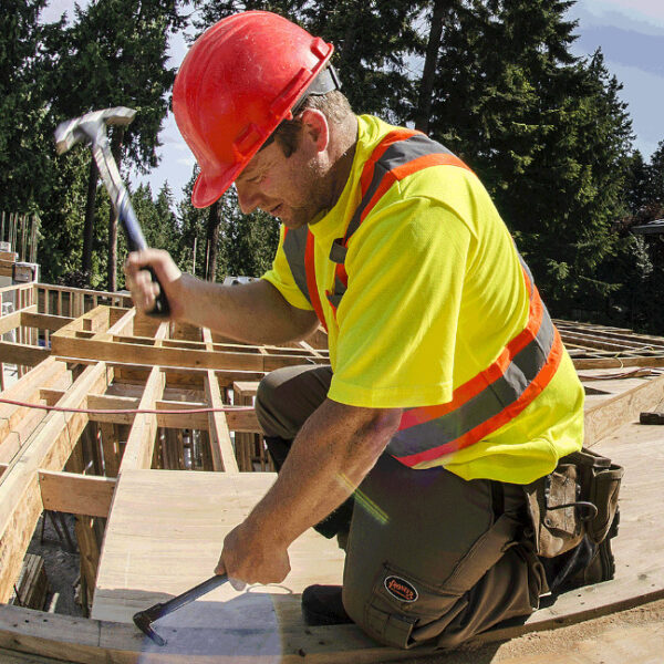 Pioneer Hi-Viz BIRDSEYE Polyester Safety T-Shirt