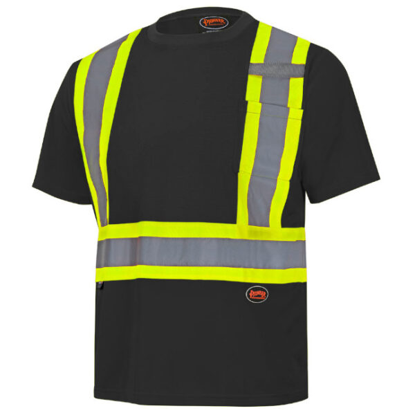 Pioneer Hi-Viz BIRDSEYE Polyester Safety T-Shirt
