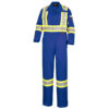 Pioneer Hi-Viz Flame Resistant Cotton Safety Coverall