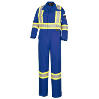 Pioneer Hi-Viz Flame Resistant Cotton Safety Coverall4
