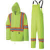 Pioneer Hi-Viz Lightweight Safety Rain Suit