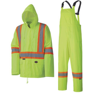 Pioneer Hi-Viz Lightweight Safety Rain Suit2