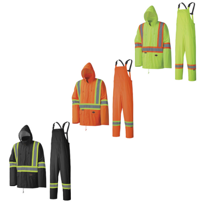 Pioneer Hi-Viz Lightweight Safety Rain Suit BC Fasteners  Tools Ltd.