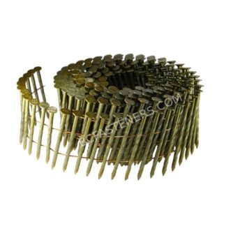 Spiral Shank Coil Nail Bright Coated