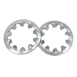 LWZI Series Internal Tooth Lock Washers - Zinc Plated