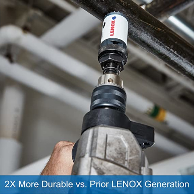 Lenox 30800600L 10Piece Electrician Hole Saw Kit BC Fasteners