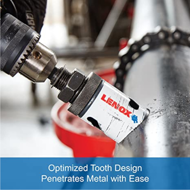 Lenox 30800600L 10Piece Electrician Hole Saw Kit BC Fasteners