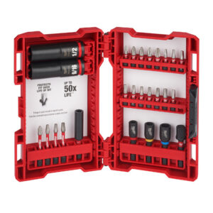 Milwaukee 48-32-4408 SHOCKWAVE Drive and Fasten Set 26-Piece