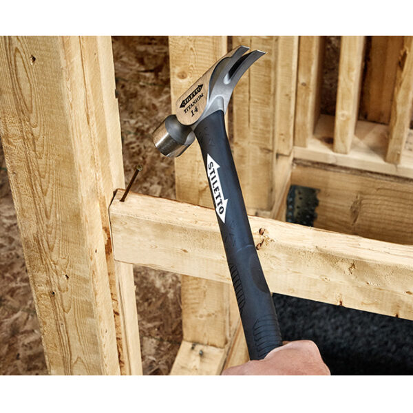 Stiletto TI14MC-F 14 oz Titanium Milled Face Hammer