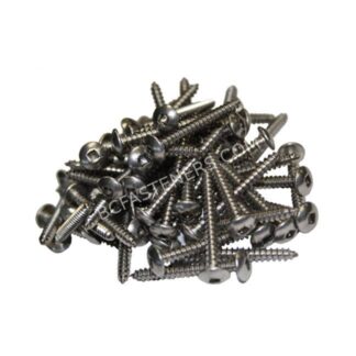#6 Truss Head Square Drive Type A Screws - Stainless Steel