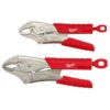 Milwaukee 48-22-3402 TORQUE LOCK Curved Jaw Pliers Set, 2-Piece