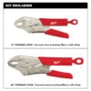 Milwaukee 48-22-3402 TORQUE LOCK Curved Jaw Pliers Set, 2-Piece