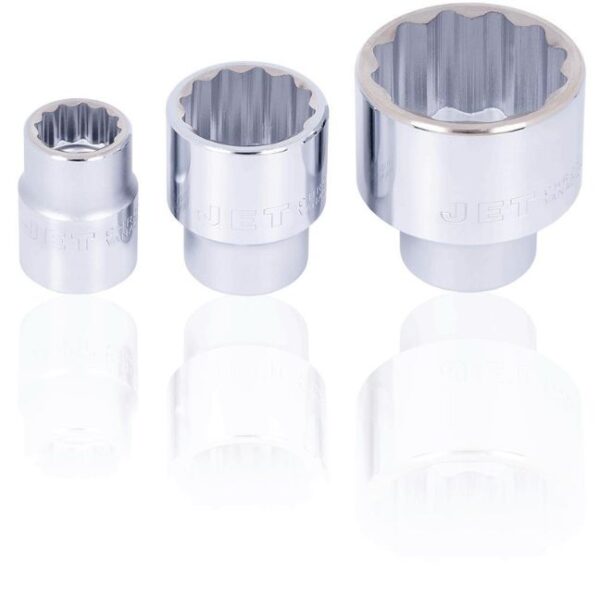 Jet 601405 SS341712 Point 3/4" SAE Socket Set 17-Piece