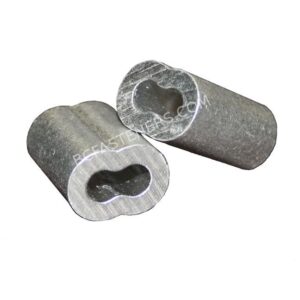 Aluminum Hourglass Oval Sleeves