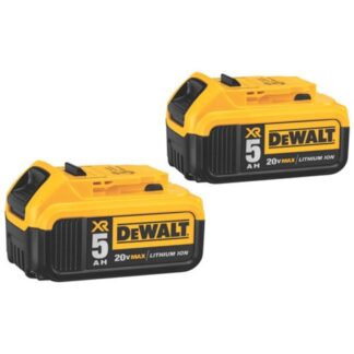 DeWalt DCB205 20V Premium XR 5.0aH Battery - 2 Pack