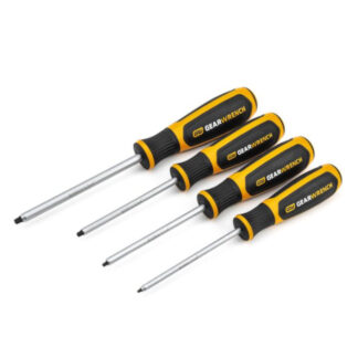 GearWrench 80065H 4-Piece Square Screwdriver Set