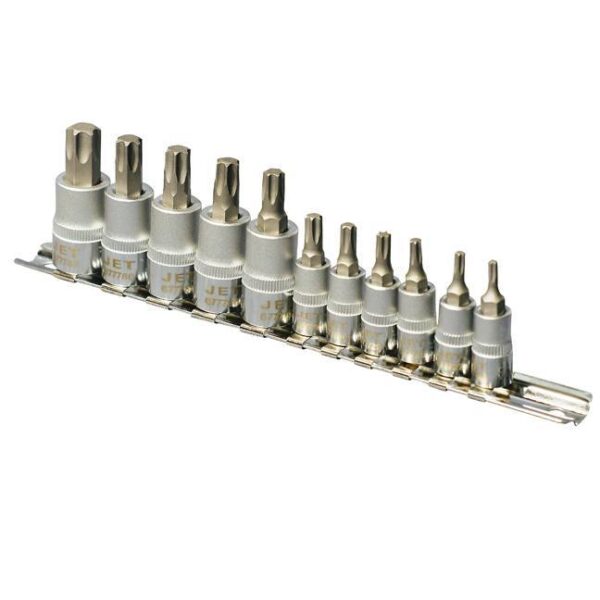 Jet 601806 11-Piece Torx Bit Socket Set