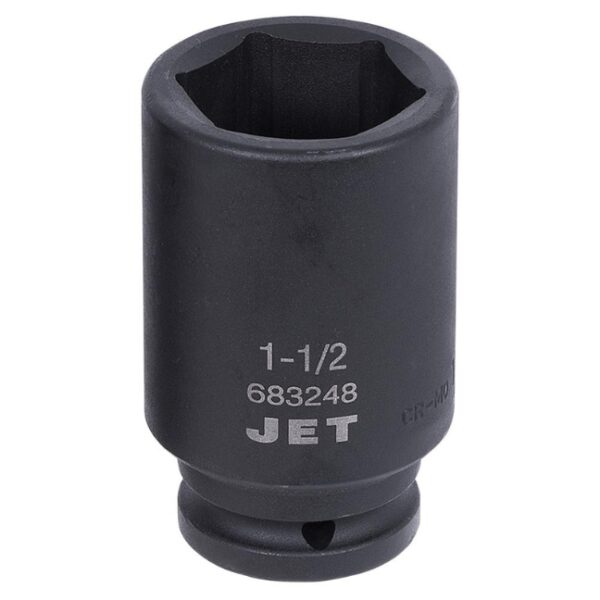 Jet 683248 3/4" x 1-1/2" 6 Point Deep Impact Socket