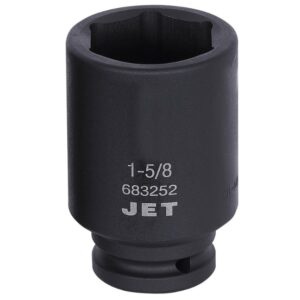 Jet 683252 3/4" x 1-5/8" 6 Point Deep Impact Socket