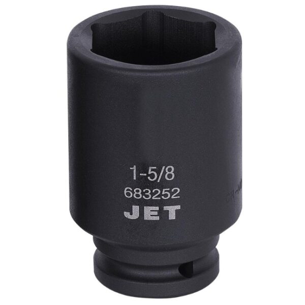 Jet 683252 34 x 1-58 6 Point Deep Impact Socket Jet 683252 3/4" x 1-5/8" 6 Point Deep Impact Socket