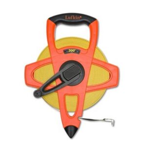Lufkin FE300 Hi-Viz Orange Fiberglass Tape