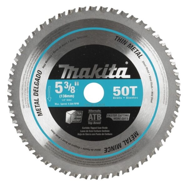 Makita A-94524 50CT 5-3/8" Cordless Circular Saw Blades