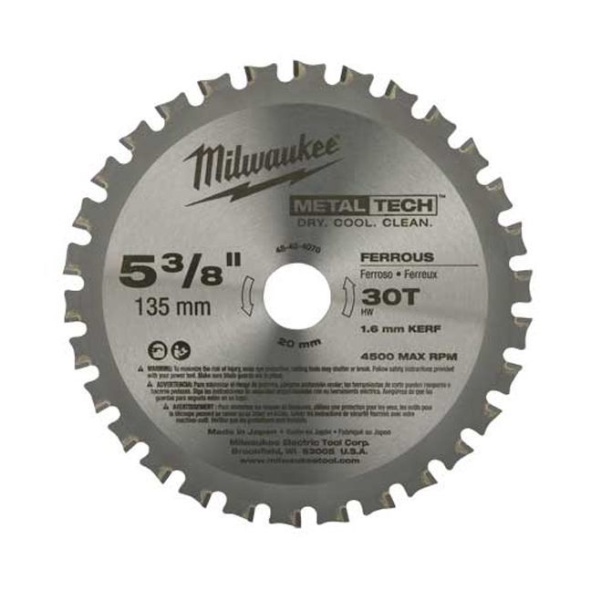 Milwaukee 48-40-4070 30CT 5-3/8" Circular Saw Blades
