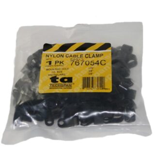 Nylon Cable Clamps - Black