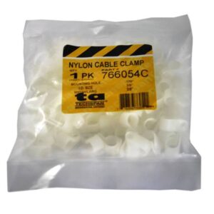 Nylon Cable Clamps - Natural