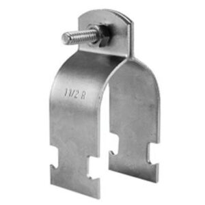 Strut 2-Piece Galvanized Pipe Clamp