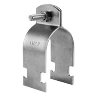 Strut 2-Piece Stainless Steel Pipe Clamp