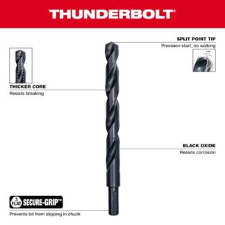 Milwaukee 48-89-2802 THUNDERBOLT Black Oxide Drill Bit Set 29-Piece