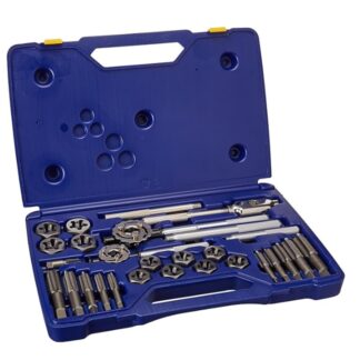 Irwin 97606 66-Piece Machine Screw Fractional and Hex Tap and Die Set