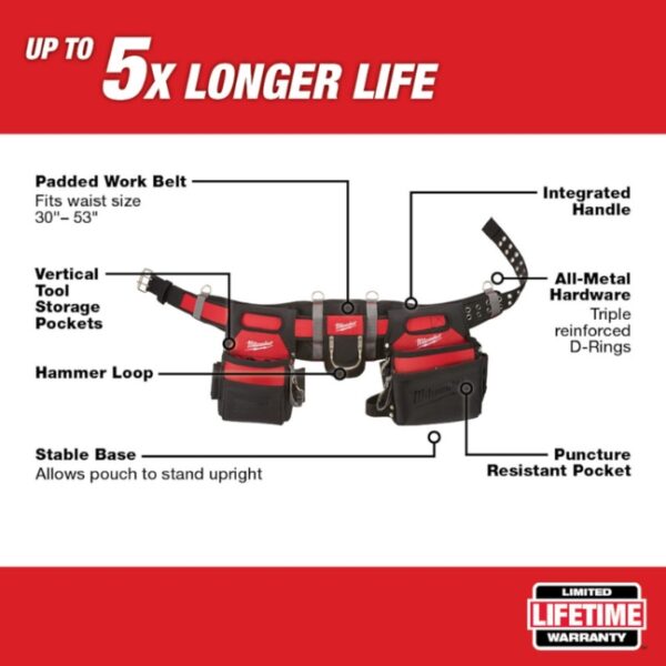 Milwaukee 48-22-8110 Electricians Work Belt