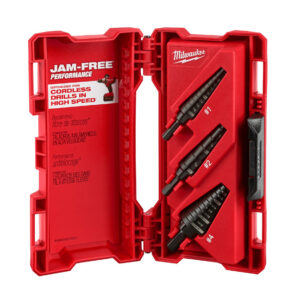 Milwaukee 48-89-9221 Step Drill Bit Set 3-Piece