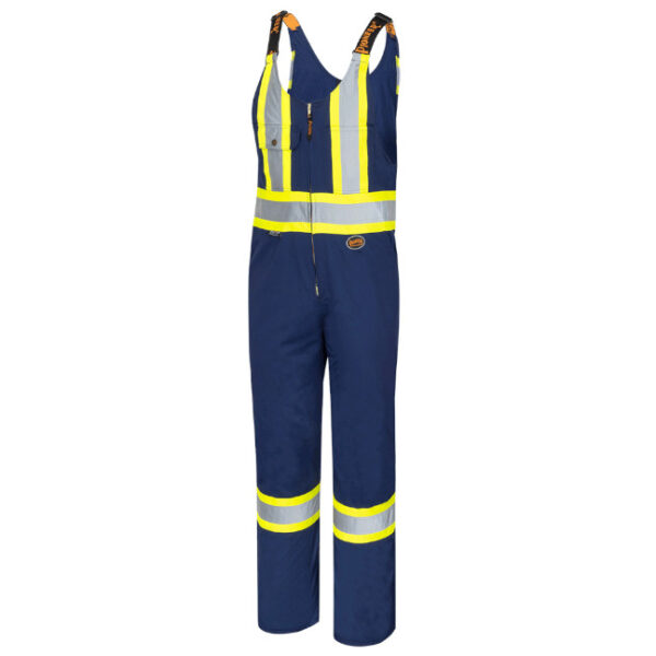 Pioneer Hi-Viz Safety Poly/Cotton Safety Overall-Tall Sizes