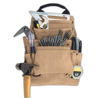 Kuny's AP-923T 10-Pocket Carpenter's Nail & Tool Bag