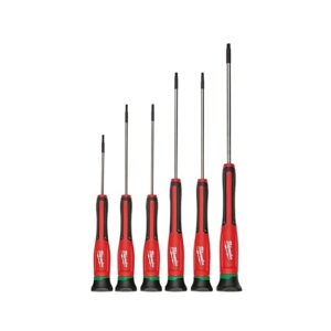 Milwaukee 48-22-2610 6pc Torx Precision Screwdriver Set
