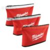 Milwaukee 48-22-8193 3 Pack Zipper Pouches