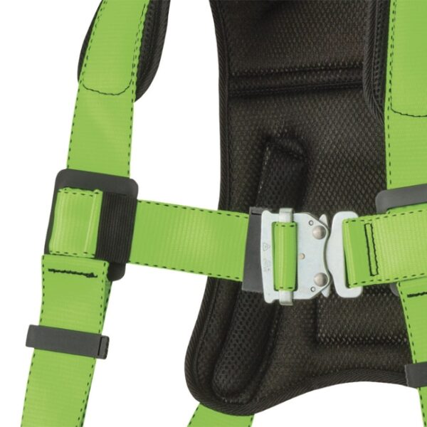 PeakWorks FBH-60120A V8006200 Peakpro Harness 1D Class A (1) PeakWorks FBH-60120A Peakpro Harness - Class A / 1 D-Ring / Stab Lock Chest Buckle / Grommeted Leg Straps