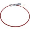 Peakworks AS-21000-4 V8208004 1/4" x 4ft Cable Anchor Sling with Eyes
