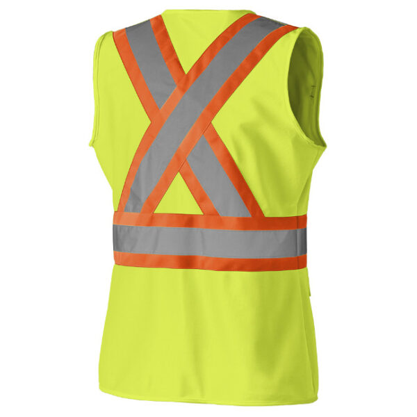 Pioneer Hi-Viz Women's Tricot Polyester Safety Vest