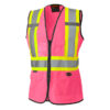 Pioneer Hi-Viz Women's Tricot Polyester Safety Vest