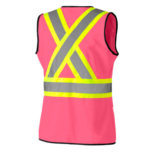 Pioneer Hi-Viz Women's Tricot Polyester Safety Vest